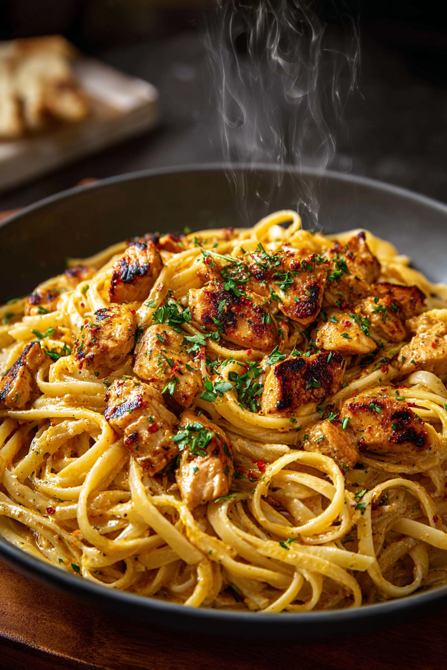 Cowboy Butter Chicken Linguine