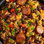 Black Beans and Rice with Sausage