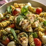 Chicken Pesto Pasta Salad