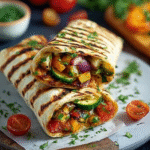 Grilled Veggie Wraps
