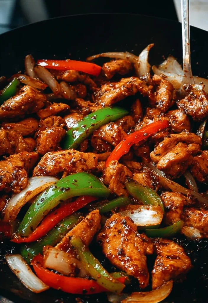 Delicious Black Pepper Chicken Ready to Serve