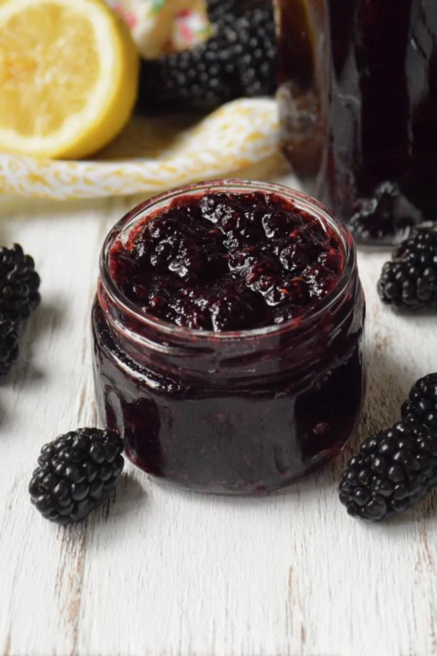 Blackberry Vanilla Bourbon Jam