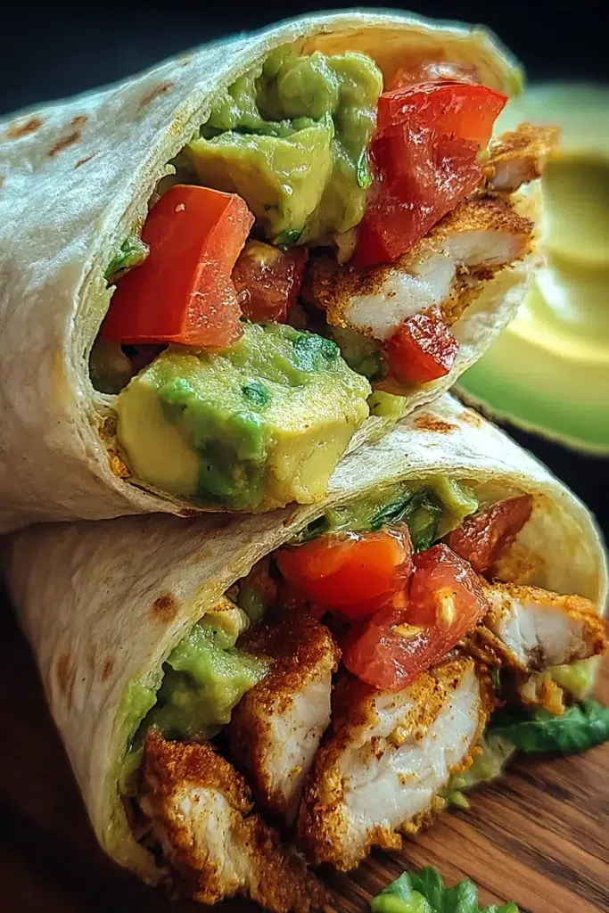 Chicken Avocado Wrap - A Delicious, Nutritious Meal