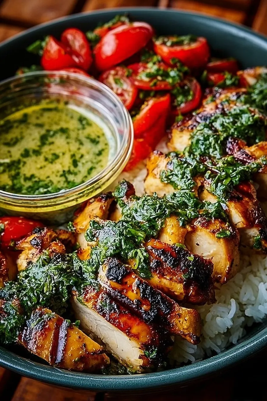 Chimichurri Grilled Chicken Bowl