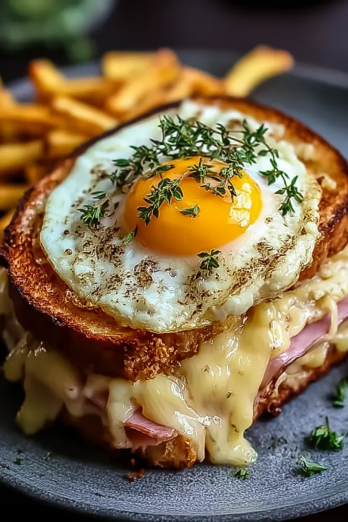 Croque Madame - A Delicious French Breakfast