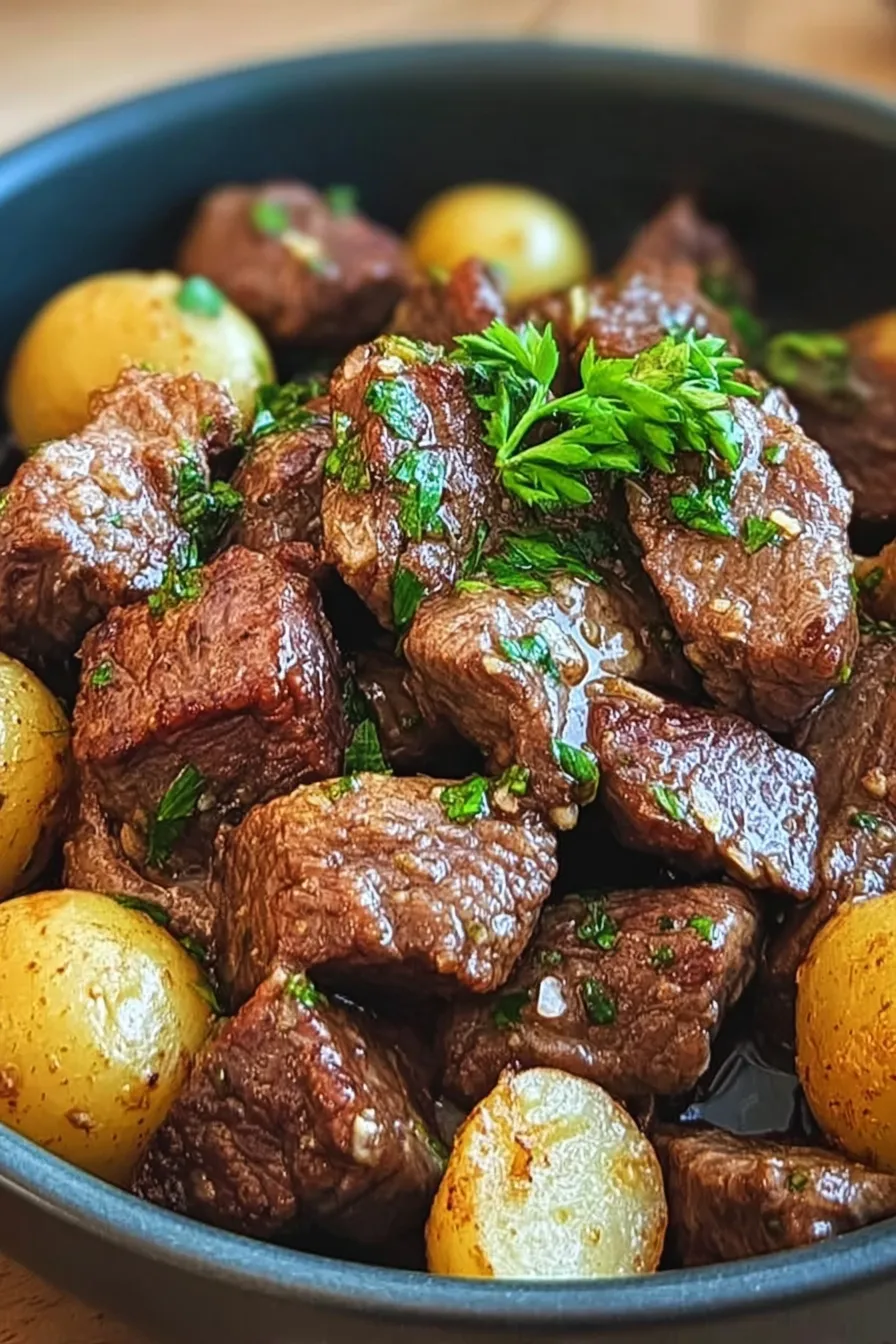 Garlic Butter Beef Bites