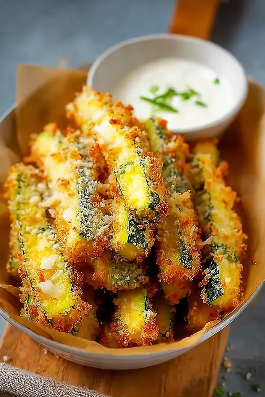 Parmesan Zucchini Fries