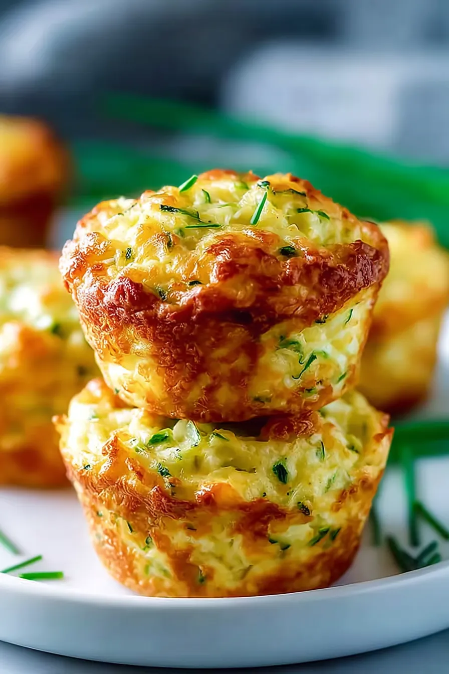 Parmesan Zucchini Muffins