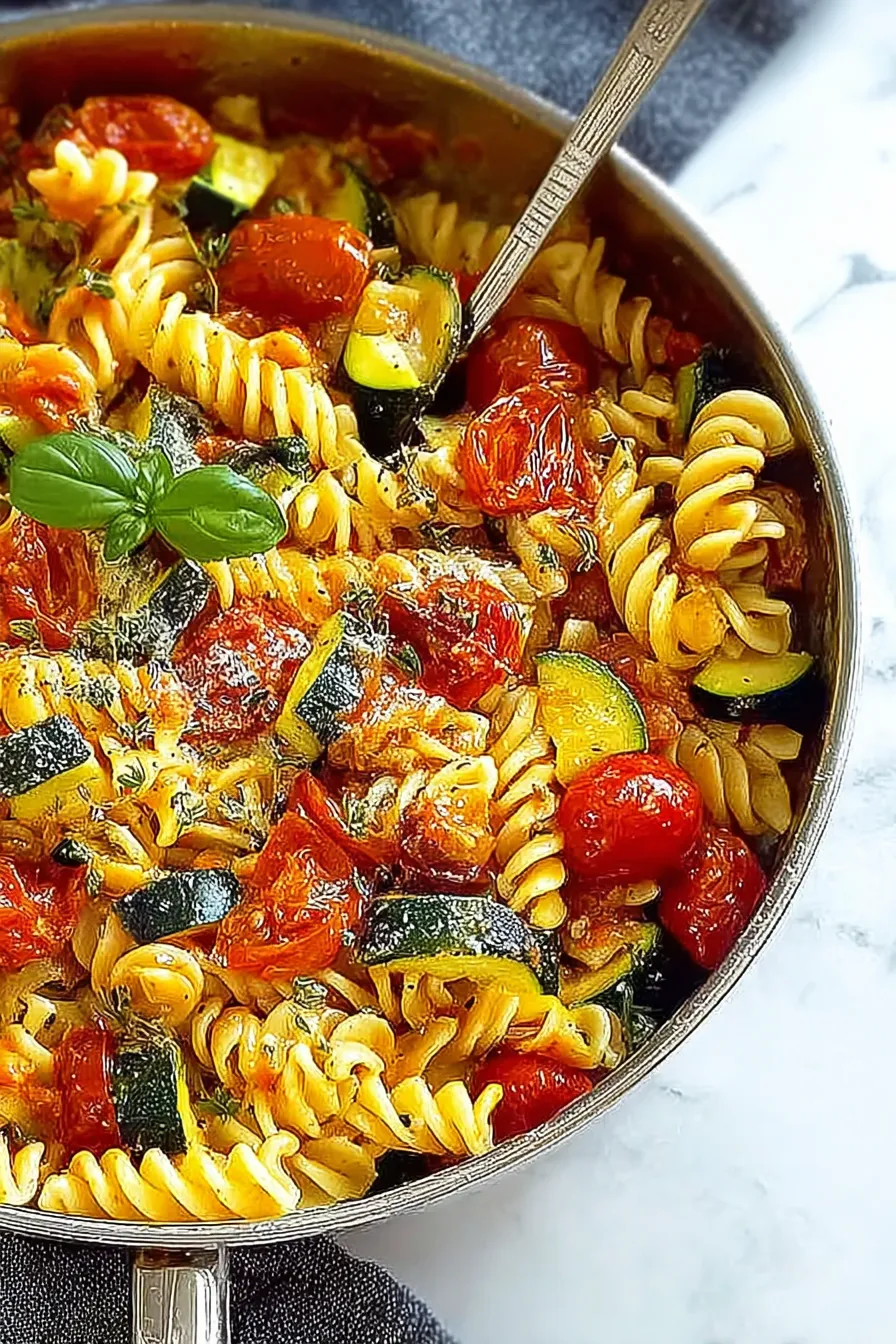 Tomato Zucchini Pasta