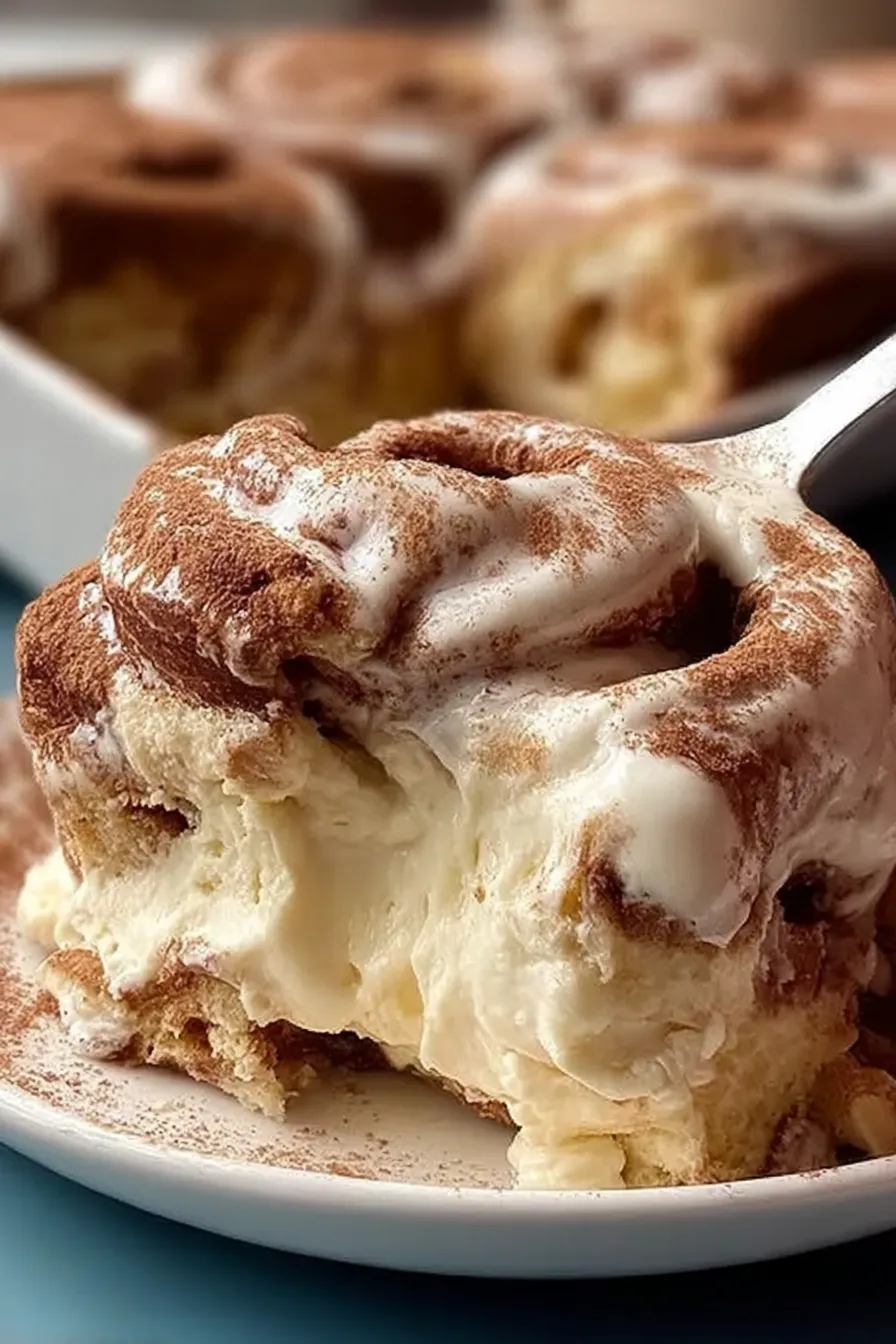 Tres Leches Cinnamon Rolls Freshly Baked