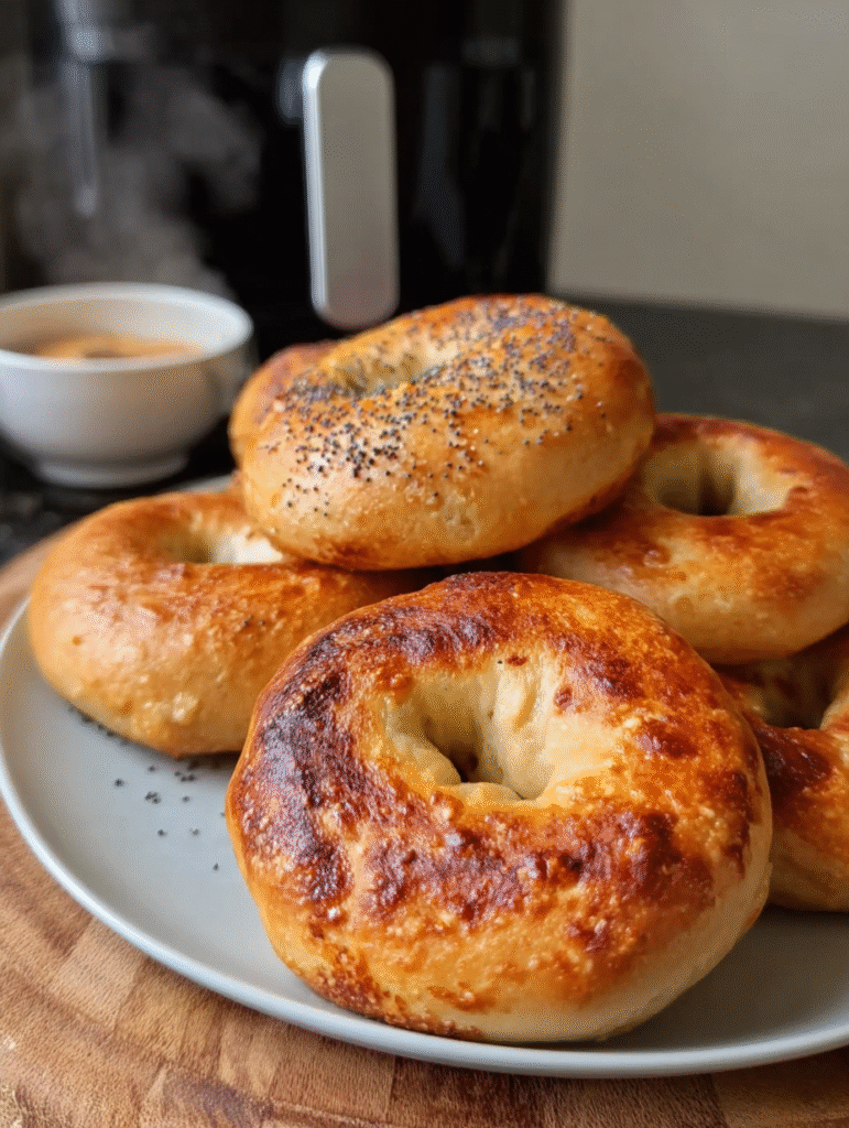 Air Fryer Bagels