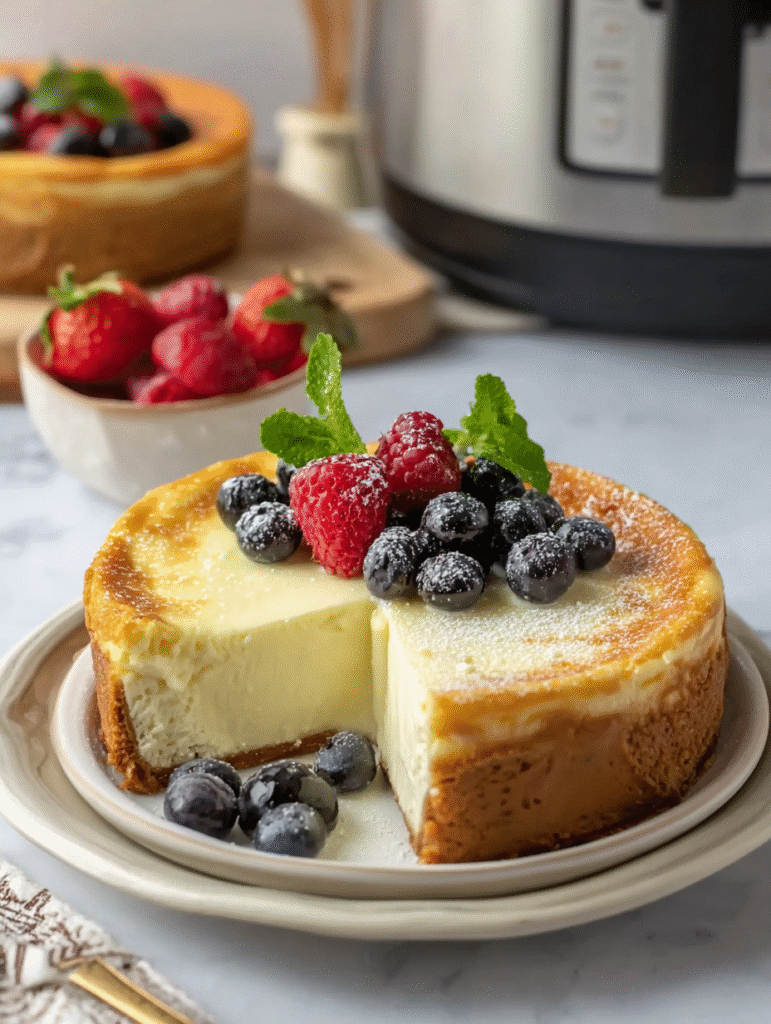 Air Fryer Cheesecake