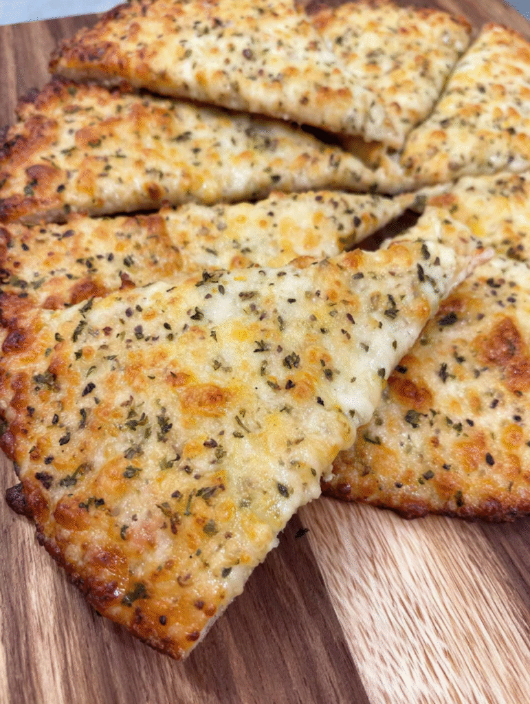 Quick & Crispy Air Fryer Cheesy Tortilla Garlic Bread Recipe for Busy Weeknights