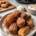 Air Fryer Churro Bites