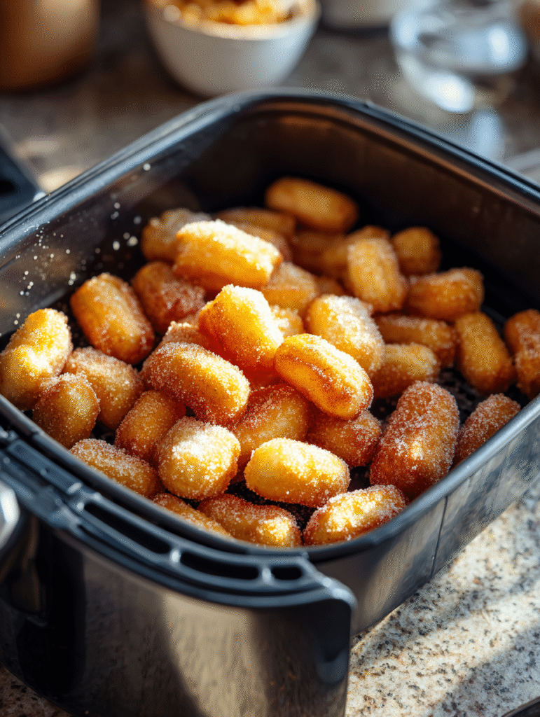 Air Fryer Churro Bites