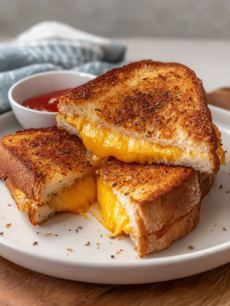 Perfect Air Fryer Grilled Cheese: Quick & Crispy in Just 10 Minutes