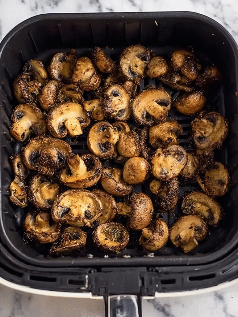 Air Fryer Mushrooms