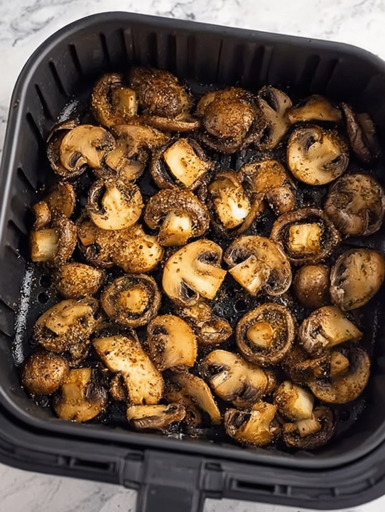 Perfect Air Fryer Mushrooms: The Ultimate Crispy Side Dish in 12 Minutes