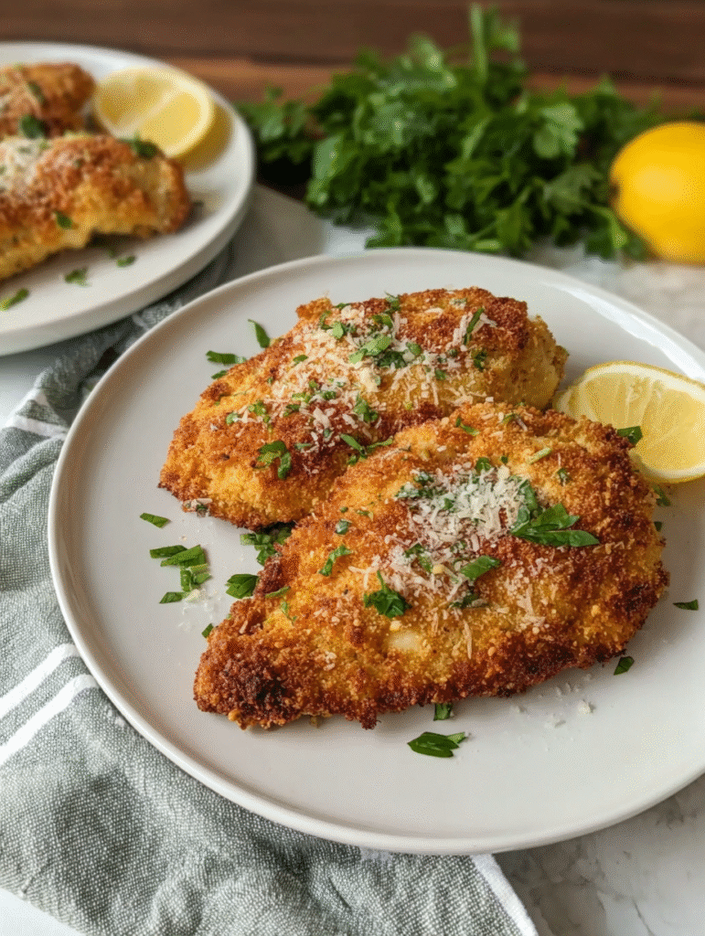 The Crispy Perfection of Air Fryer Parmesan Crusted Chicken: Your 30-Minute Game-Changer