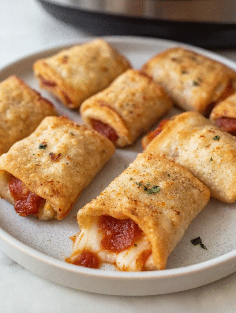 Air Fryer Pizza Rolls