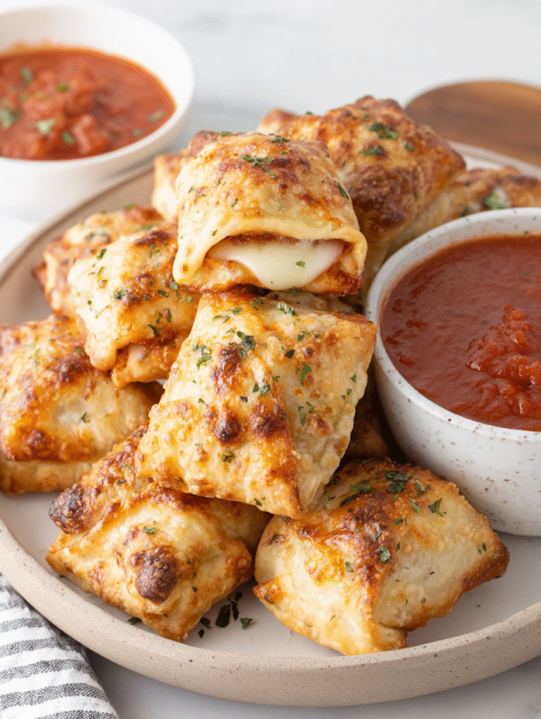 Air Fryer Pizza Rolls