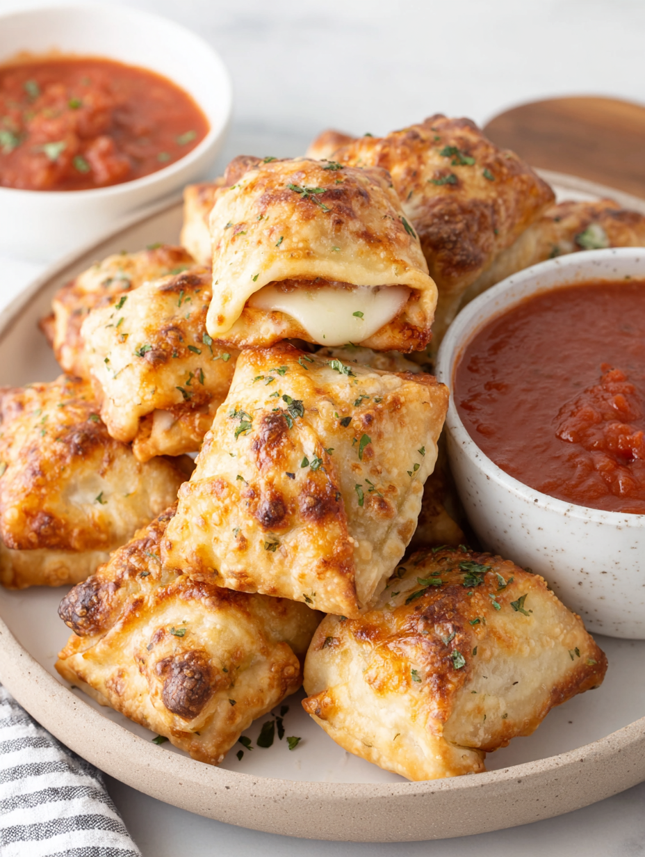 Air Fryer Pizza Rolls