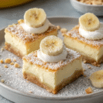 Banana Cream Cheesecake Bars