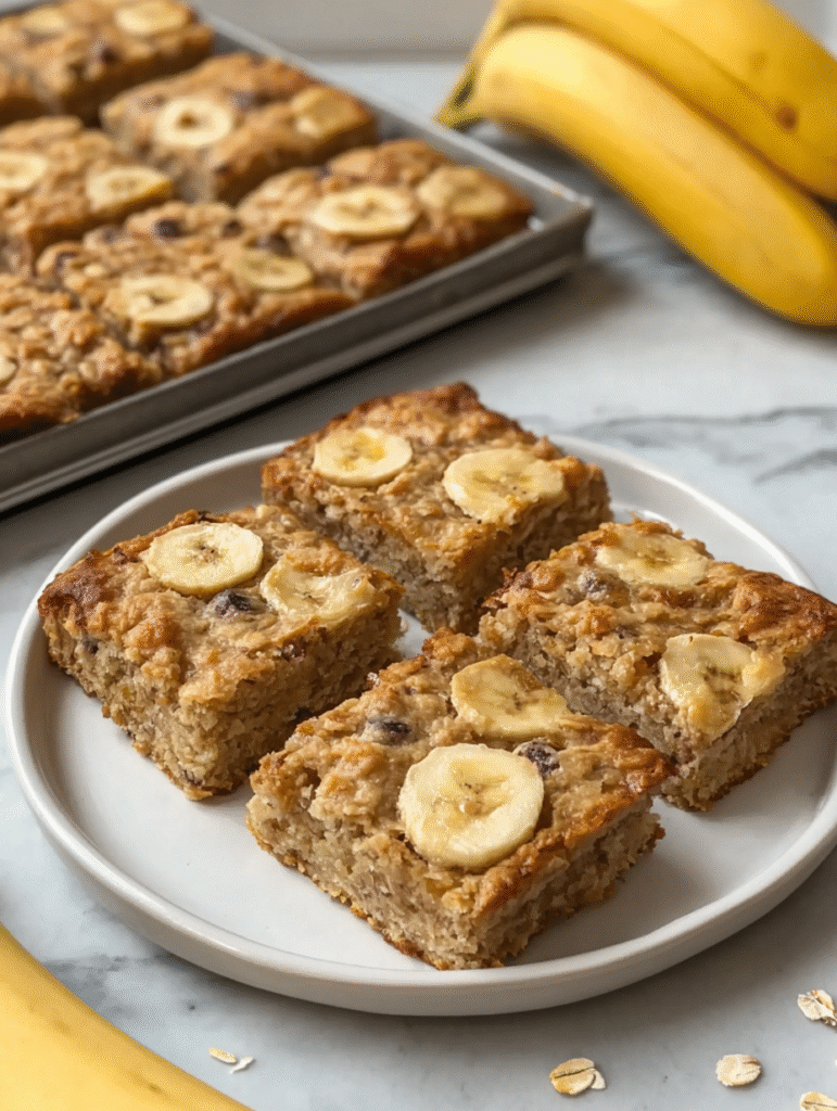 Banana Oatmeal Bars: The Perfect Healthy Snack for Anytime Cravings