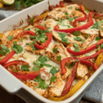 Chicken Fajita Casserole