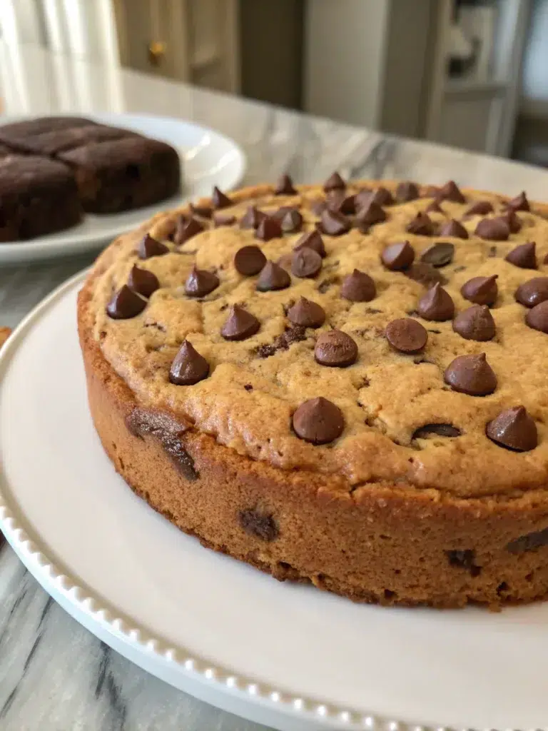 Chocolate Chip Cookie Cake