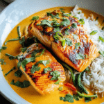 Coconut Salmon Curry