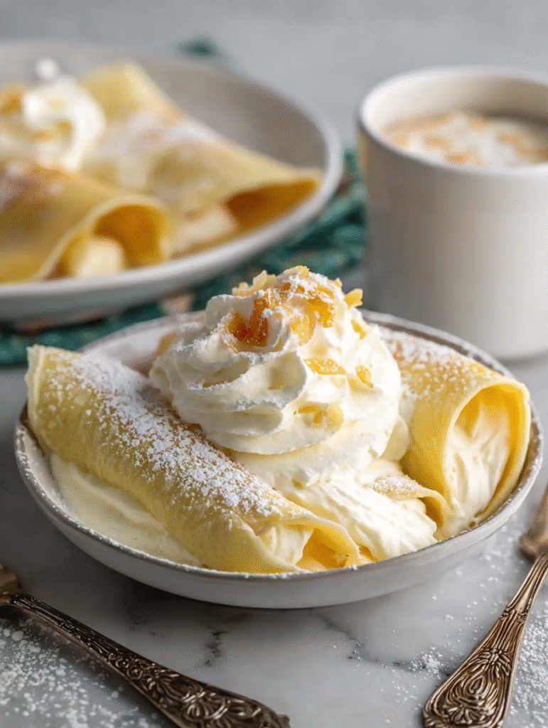 Cream Cheese Crepe Filling