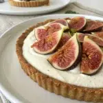 Fig Tart with Coconut-Cashew Cream