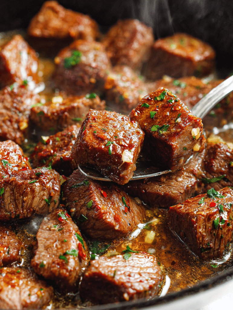 Garlic Butter Steak Bites
