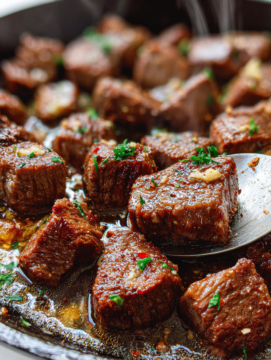 Garlic Butter Steak Bites