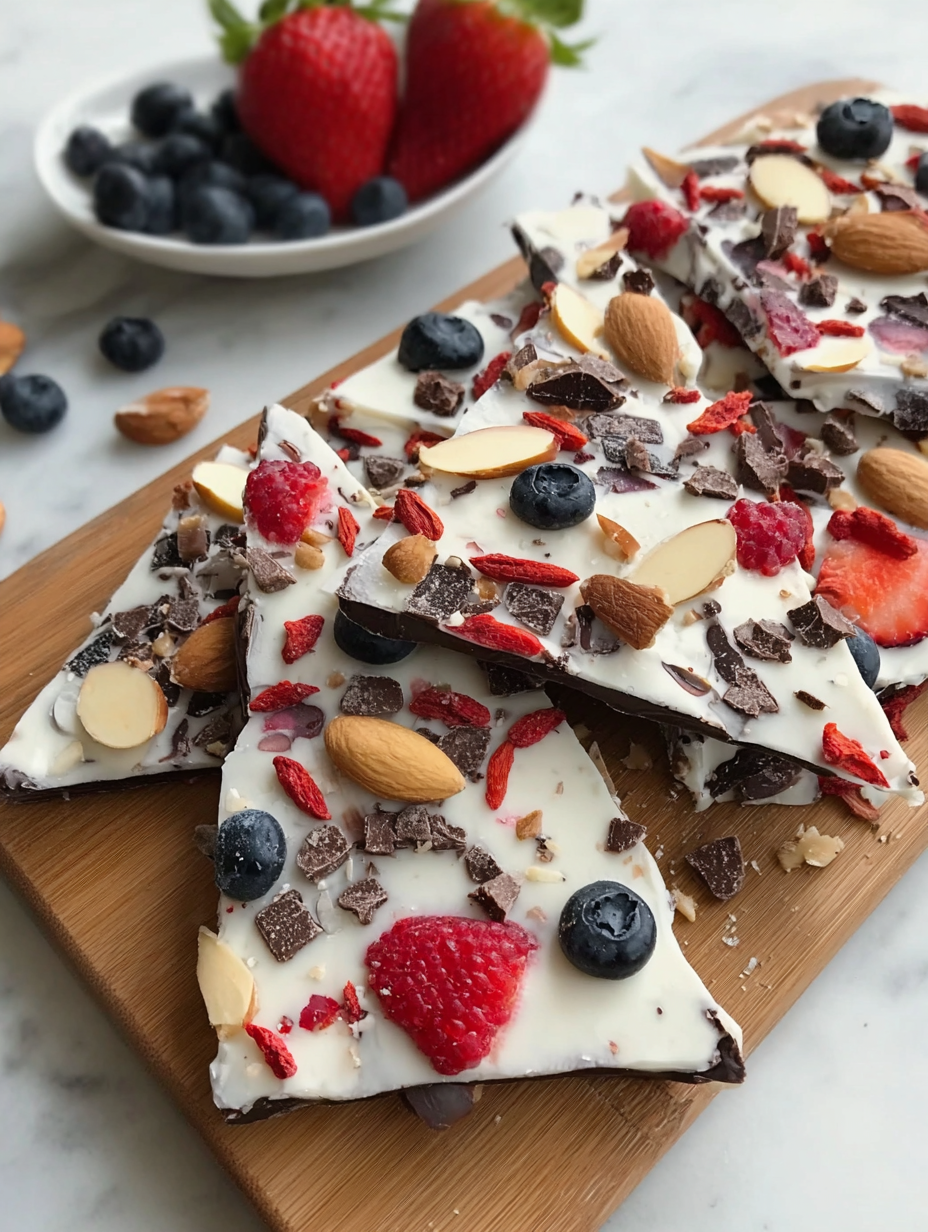 Greek Yogurt Bark