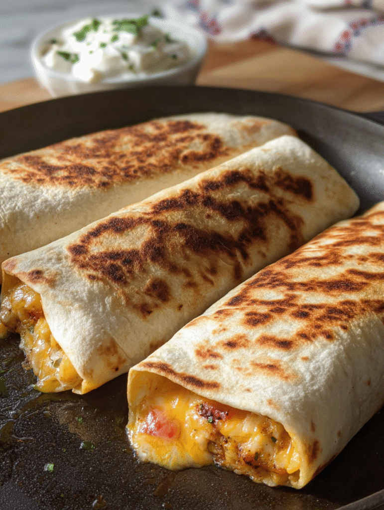 Grilled Cheese Burrito 