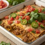 Ground Turkey Taco Casserole