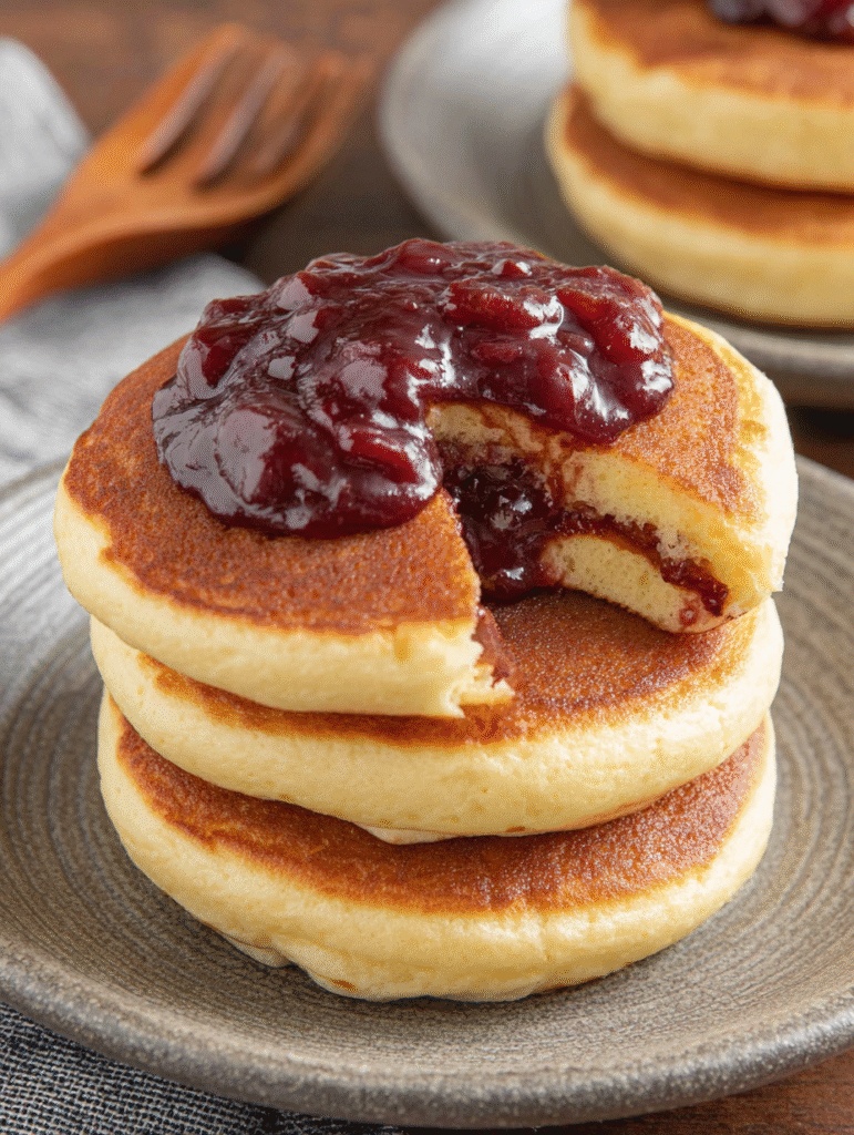 Japanese Red Bean Pancakes