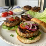 Juicy Ground Turkey Burgers