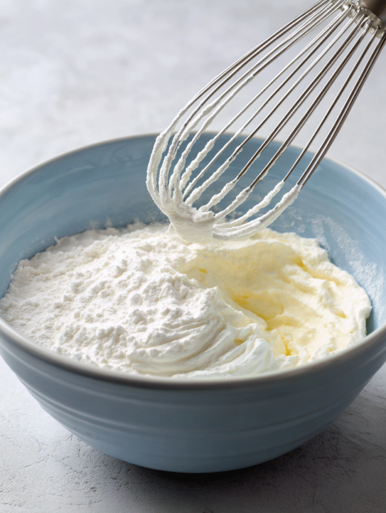 Light choux pastries filled with lemon cream