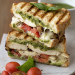 Loaded Chicken Pesto Panini