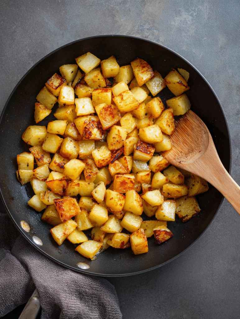 Mexican Ground Beef and Potato Skillet