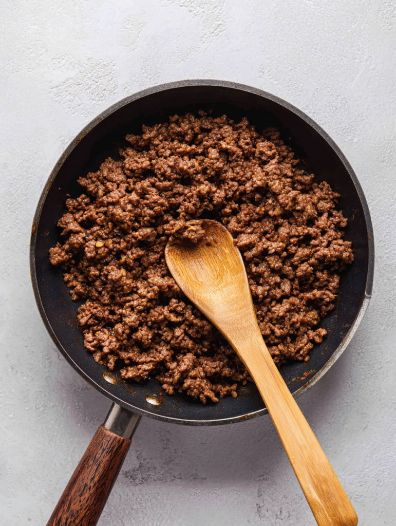 Mexican Ground Beef and Potato Skillet