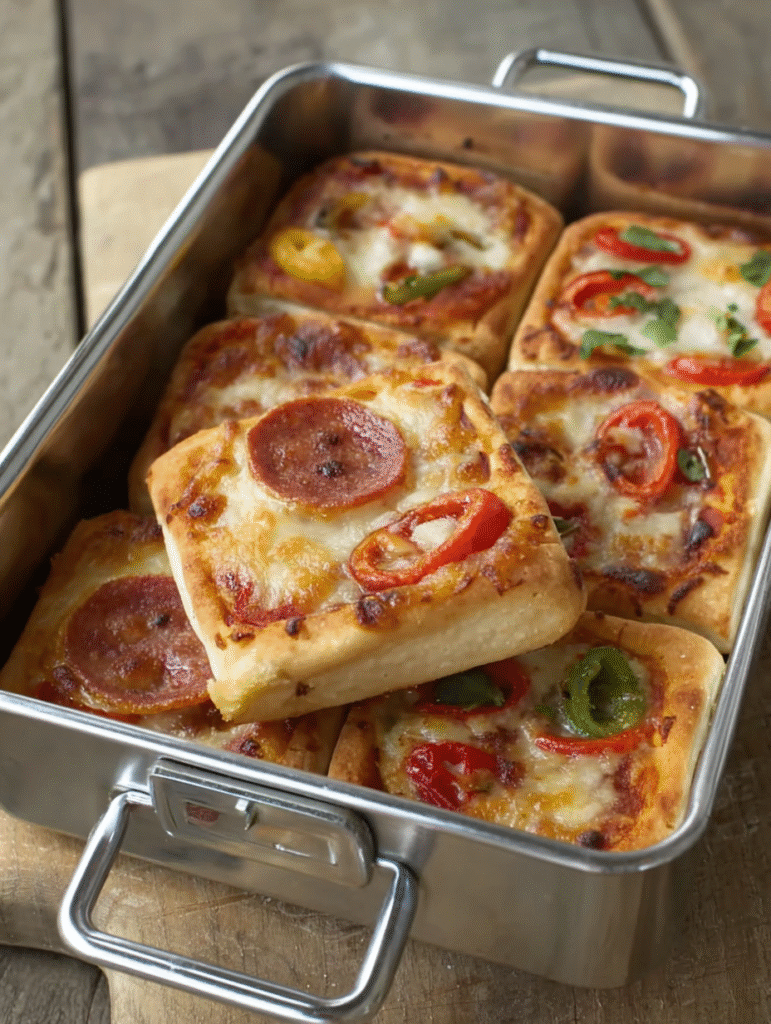 Mini Lunchbox Pizzas
