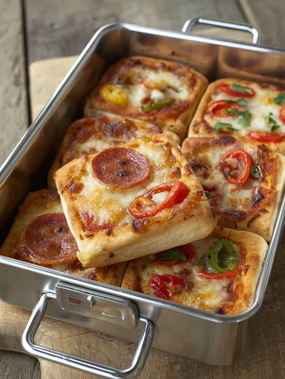 Mini Lunchbox Pizzas