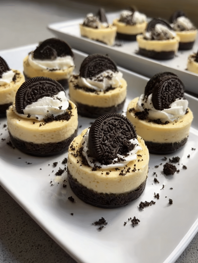 Irresistible Mini No-Bake Oreo Cheesecakes: The Perfect Make-Ahead Dessert