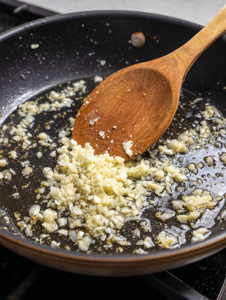One-Pot Creamy Beef and Garlic Butter Pasta