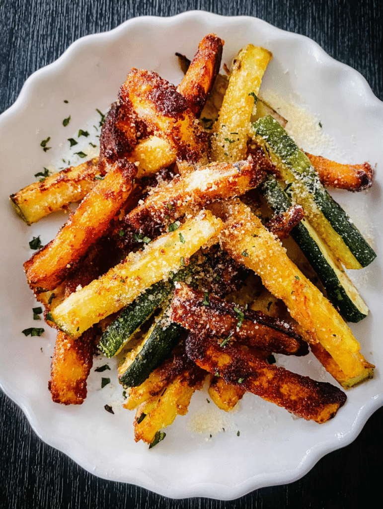 The Ultimate Guide to Crispy Parmesan Garlic Veggie Fries: A Healthier Alternative to Traditional Fries