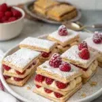Raspberry Mille-Feuille Cookies